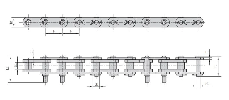 Conveyor chains for coal washer Conveyor chains for coal washer